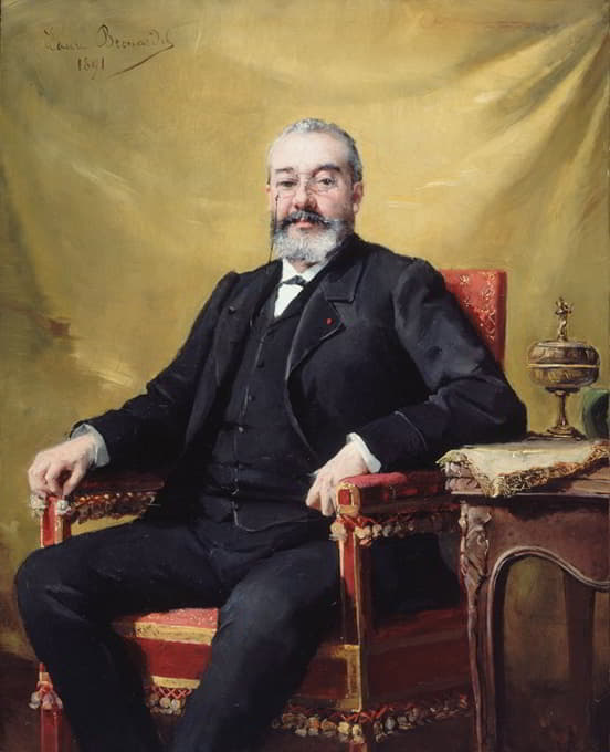 阿德里安·普鲁斯特博士肖像（1834-1903），马塞尔·普鲁斯特之父