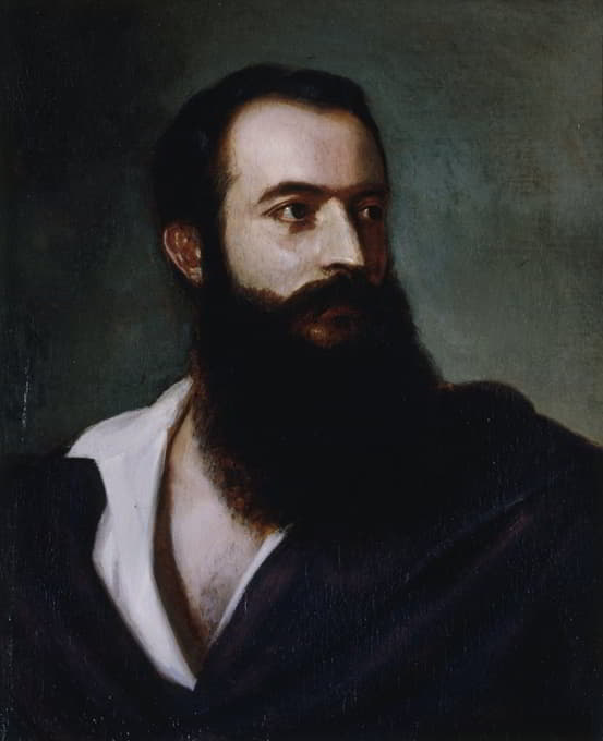 恐怖分子费利斯·奥西尼肖像（1819-1858）