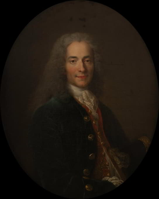 伏尔泰肖像（1694-1778）en 1718