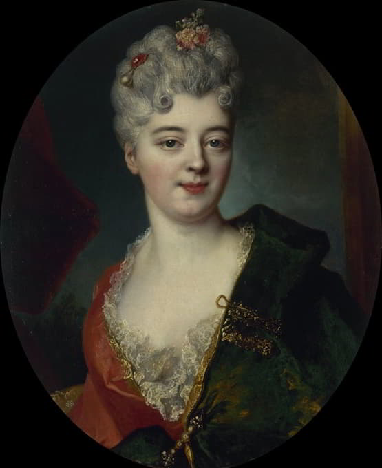 凯利侯爵伊丽莎白·德尔佩奇的肖像画