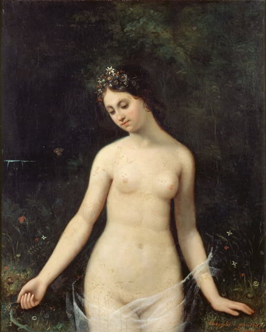 Théophile Gautier - Jeune femme nue