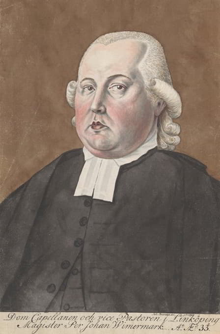 Jan Brandes - Portret van Per Johan Wimermark