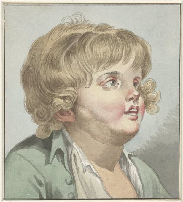Jean-Baptiste Greuze - Boy’s head