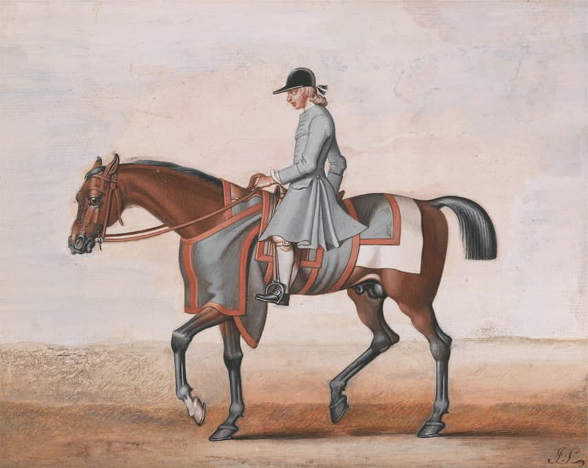 戈多尔芬勋爵的白脚，一匹从未被打败过的非常有名的马