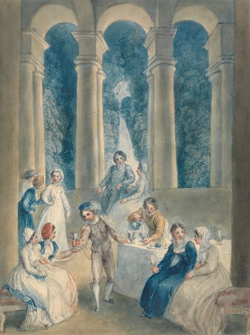 Thomas Stothard - The Tenth Day of the Decameron
