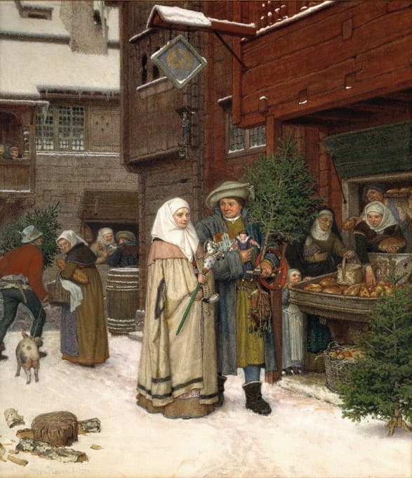 Georg Von Rosen - The Christmas Fair