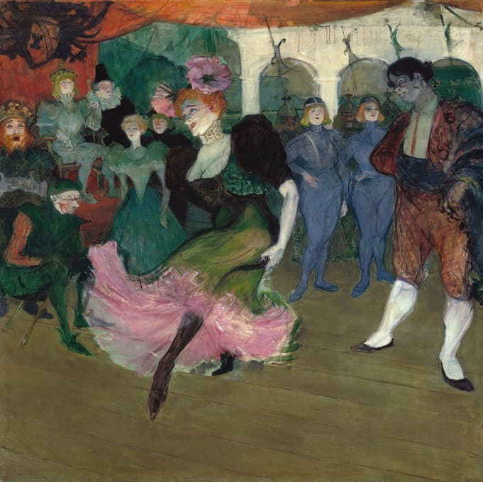 Henri de Toulouse-Lautrec - Marcelle Lender Dancing the Bolero in Chilpéric