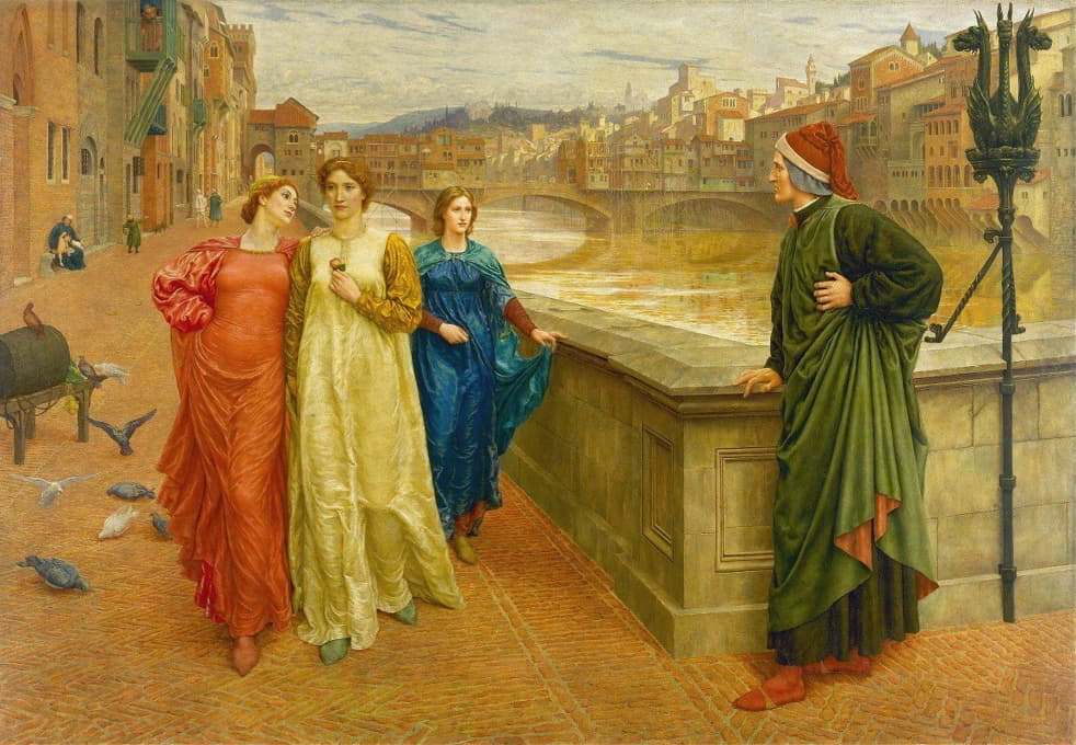 Henry James Holiday - Dante and Beatrice