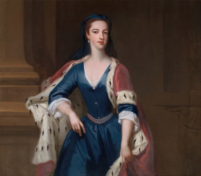 Jonathan Richardson the Elder - Lady Anne Cavendish