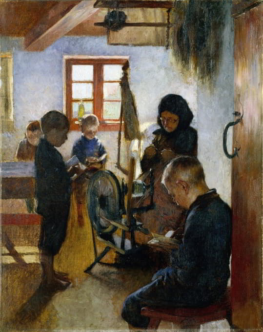 Oscar Björck - In the Village School
