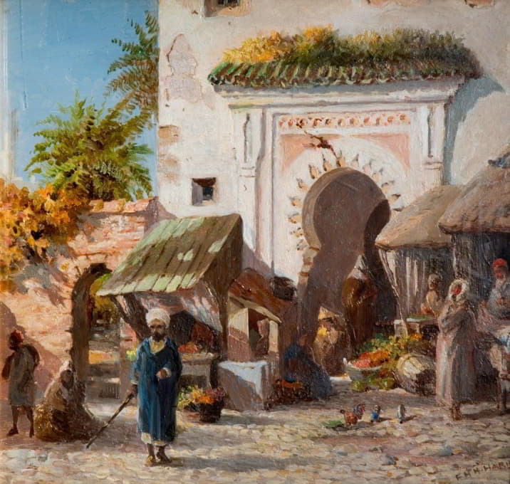 Frederick Henry Howard Harris - At Tangier