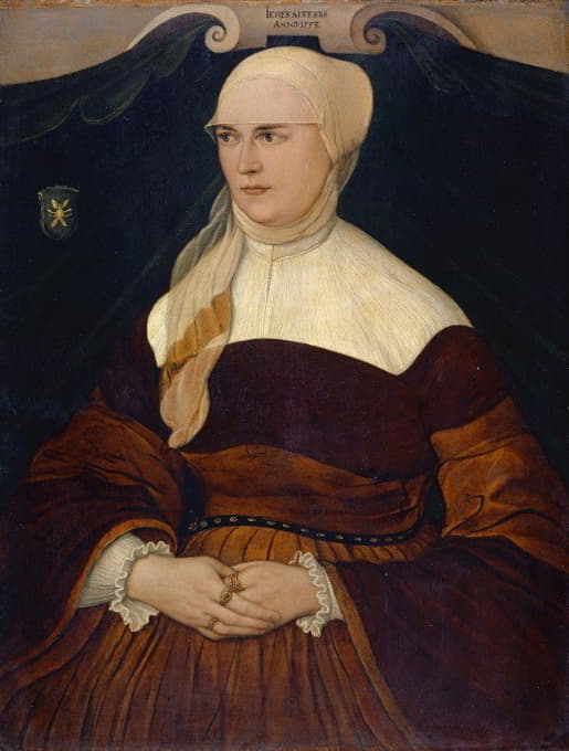 慕尼黑议员约瑟夫·肖文格·冯·怀尔的妻子安娜·亨格尔的肖像
