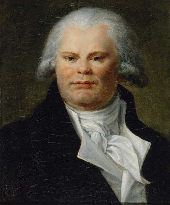 乔治·丹顿肖像（1759-1794），演说家和政治家。