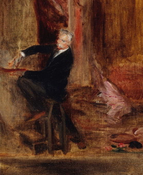 画家朱尔斯·切雷特（1836-1933）画作