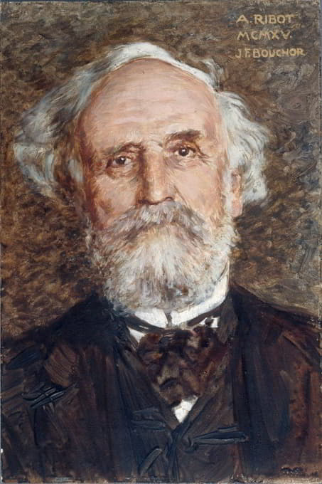 阿尔伯特·里博特肖像（1842-1923），政治家。