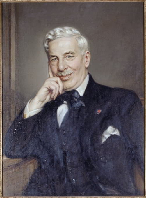 莫里斯·唐奈肖像（1859-1945），作家