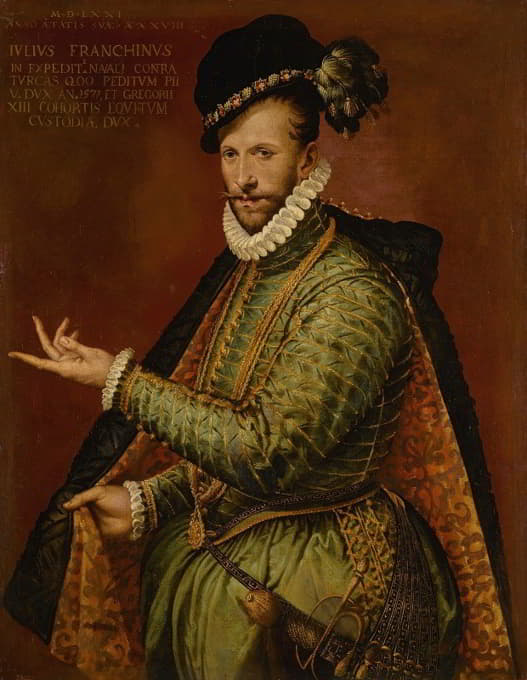 Bartolomeo Passarotti - Portrait Of Giulio Franchini