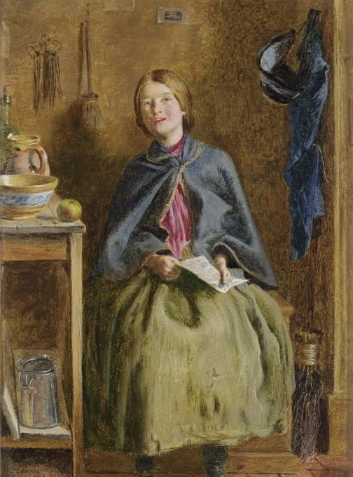 Frederick Smallfield - A Maid Learning To Read