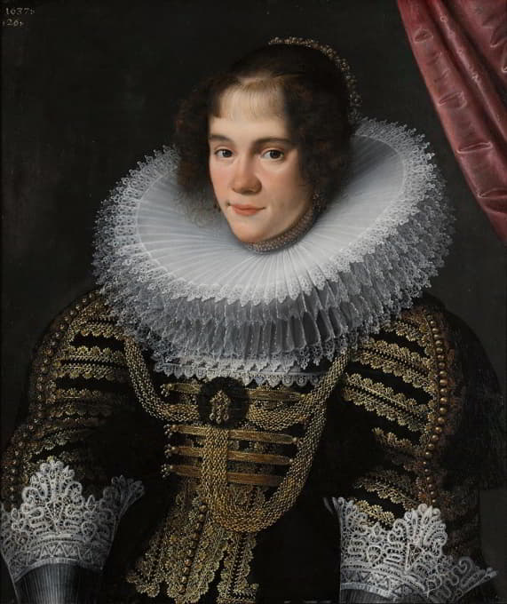 Gottfried Von Wedig - Portrait Of A Lady, Aged 26