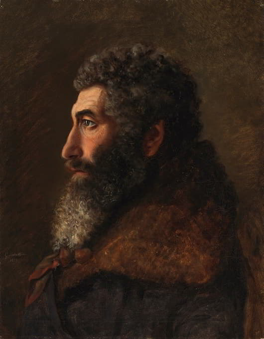 Gunnar Berndtson - Portrait Of A Jewish Man