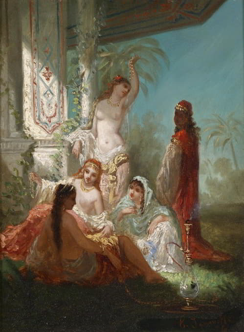 Antoine Victor Edmond Joinville - Des Sultans Lieblingsfrauen