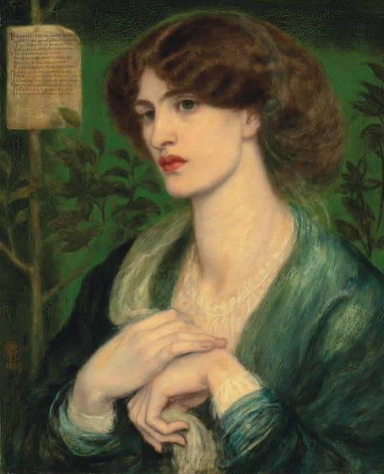Dante Gabriel Rossetti - The Salutation Of Beatrice