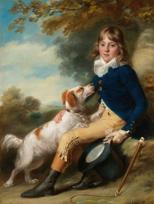 John Russell - Portrait Of Thomas Sheppard