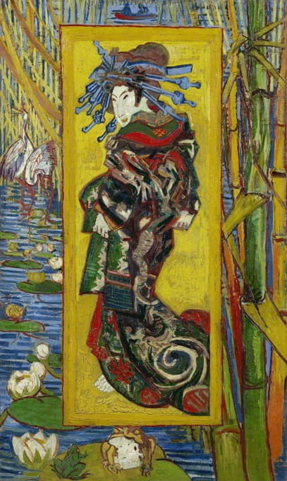 Vincent van Gogh - Courtesan- After Eisen