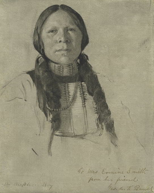 George de Forest Brush - An Arapahoe Boy