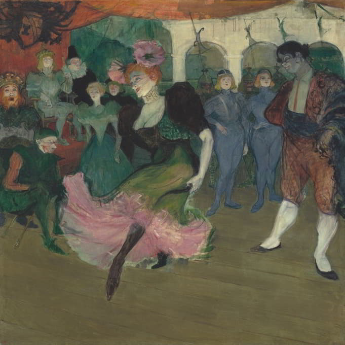 Henri de Toulouse-Lautrec - Marcelle Lender Dancing the Bolero