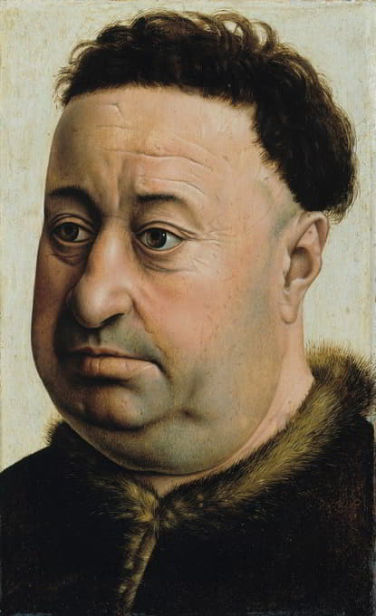 Master of Flémalle - Portrait of a Fat Man
