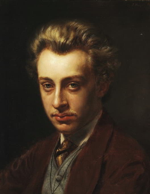 Peder Severin Krøyer - Portræt af maleren Frans Schwartz