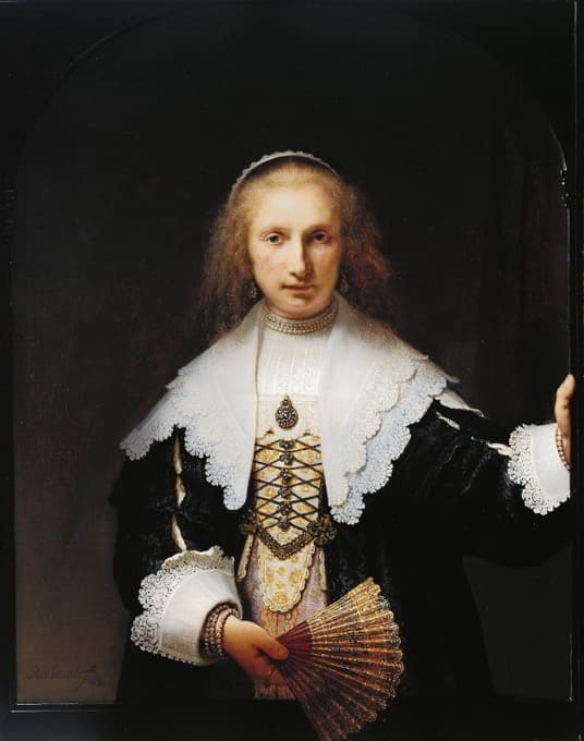 Rembrandt van Rijn - Agatha Bas (1611-58)