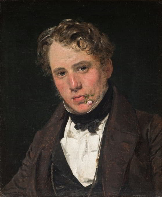 画家威廉·马斯特兰德的肖像