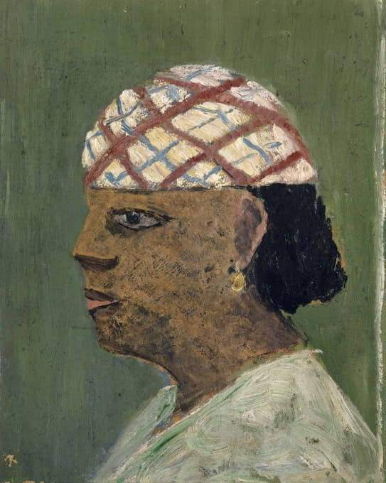 Ernst Schiess - Head of a Woman of the Sudan