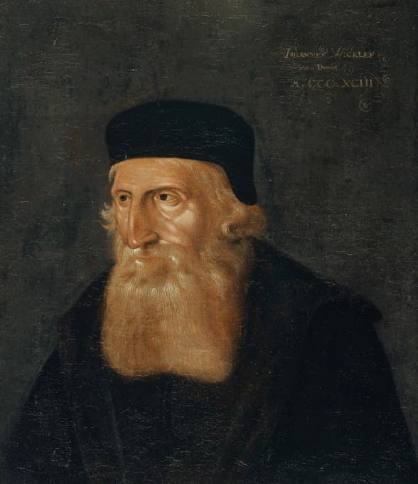 Hans Bock the Elder - Portrait of John Wyclif