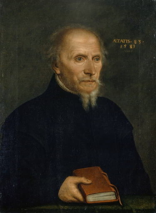 Hans Bock the Elder - Portrait of Thomas Platter