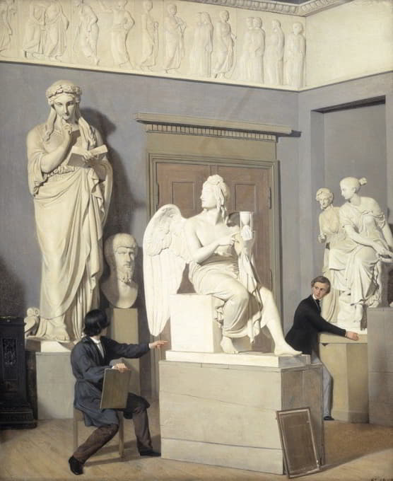 Julius Exner - The Plaster Cast Collection in the Royal Academy of Fine Arts