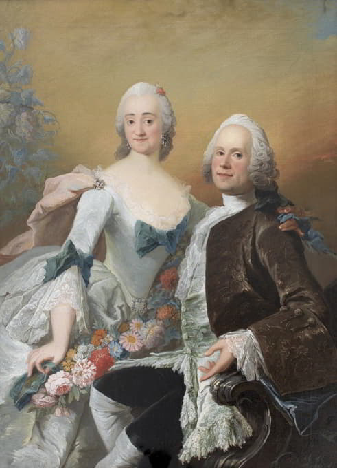 Peder Als - The Court Jeweller Christopher Fabritius and his Wife Gundel, née Berntz
