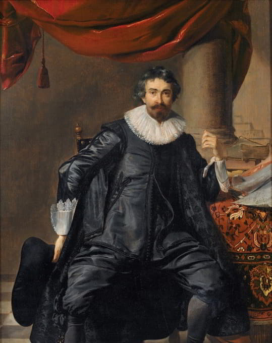 Thomas de Keyser - Portrait of a Man