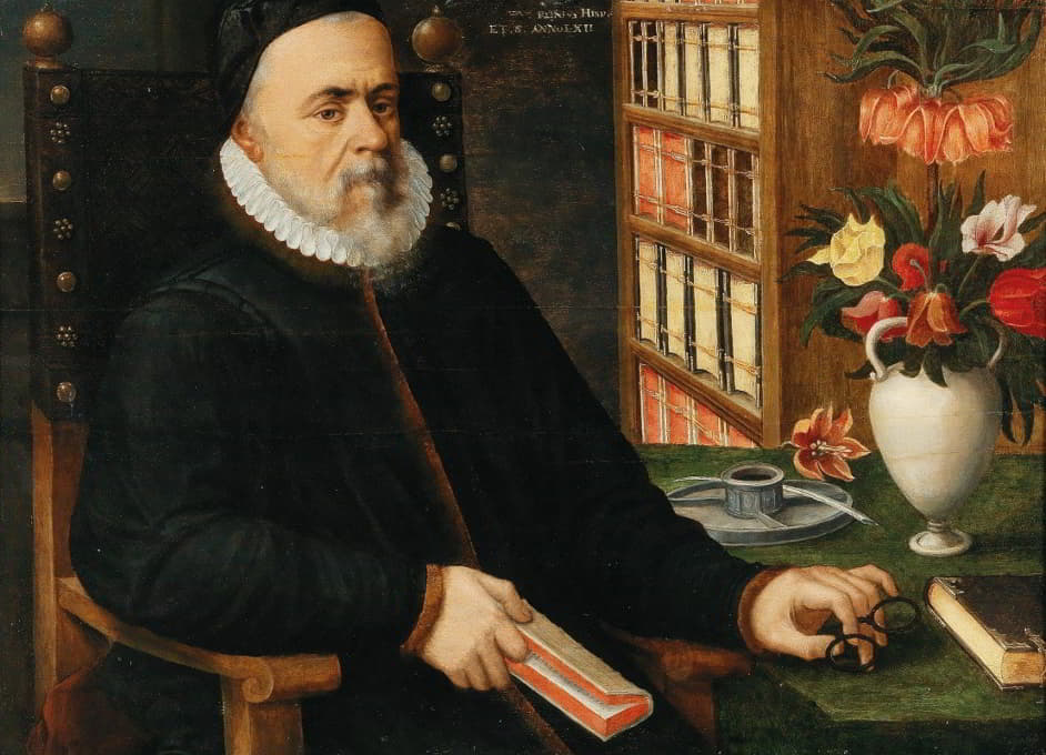 一位学者的肖像，可能是卡洛斯·克鲁斯（查尔斯·德·勒斯卢斯，阿拉斯1526-1609年莱顿）