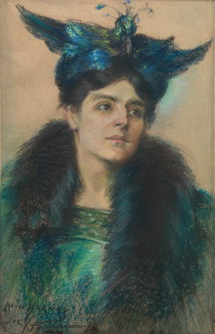 Alice Pike Barney - Marianne with Hat