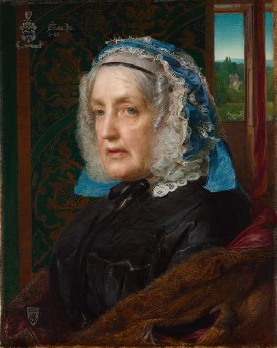Frederick Sandys - Portrait of Susanna Rose