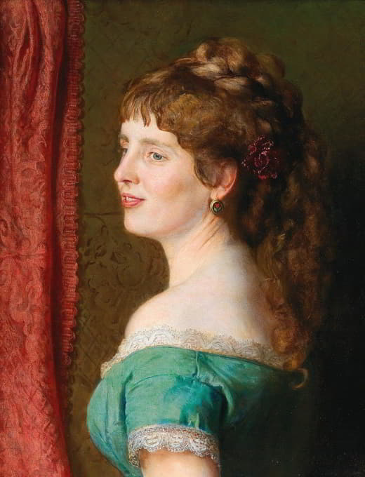 这位艺术家的第二任妻子安娜·约瑟法·特里西亚·布拉杰（Anna Josefa Theresia Brajer）