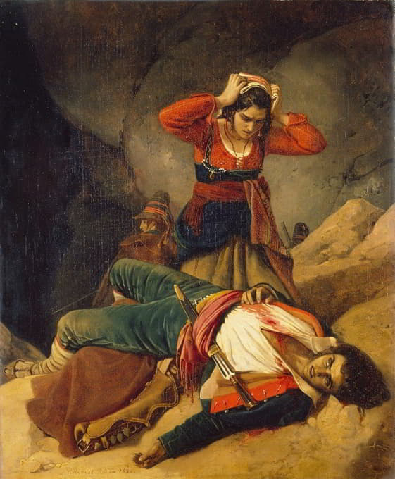 Louis Léopold Robert - The Death of the Brigand