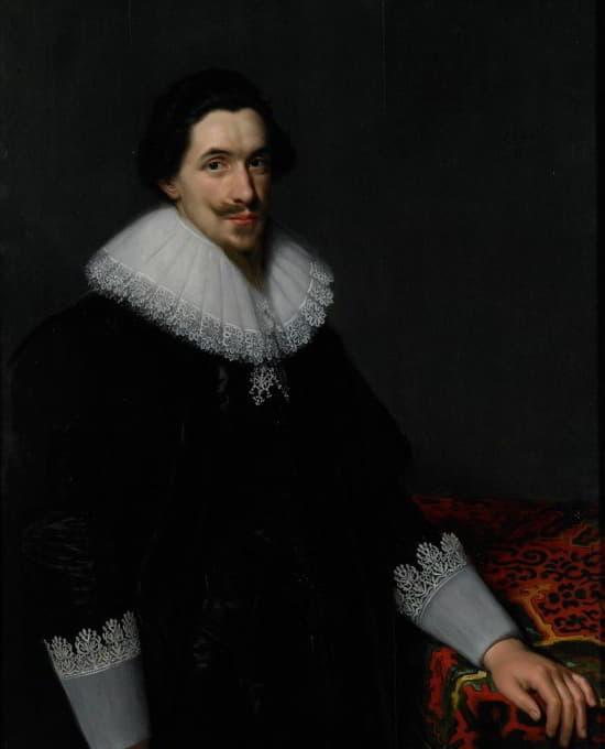 Johannes Paulus Moreelse - Portrait of Lucas van Voorst
