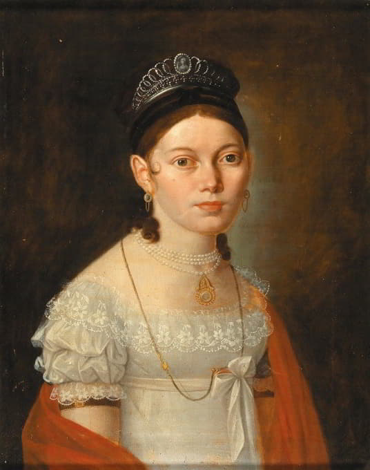 Anonymous - Portrait of a Young Lady
