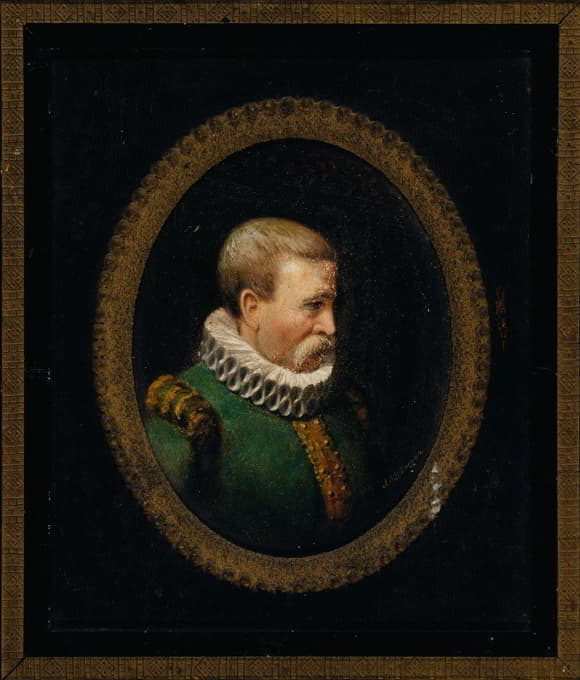 John O'Brien Inman - Portrait of a Huguenot Gentleman of the Time of Charles IX