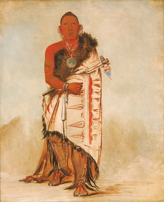 Ki-Hó-Go Waw ShúShee，勇敢的酋长，部落首领