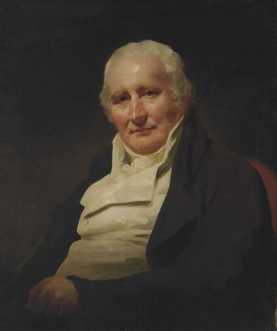Sir Henry Raeburn - Portrait Of Mr. Spottiswood